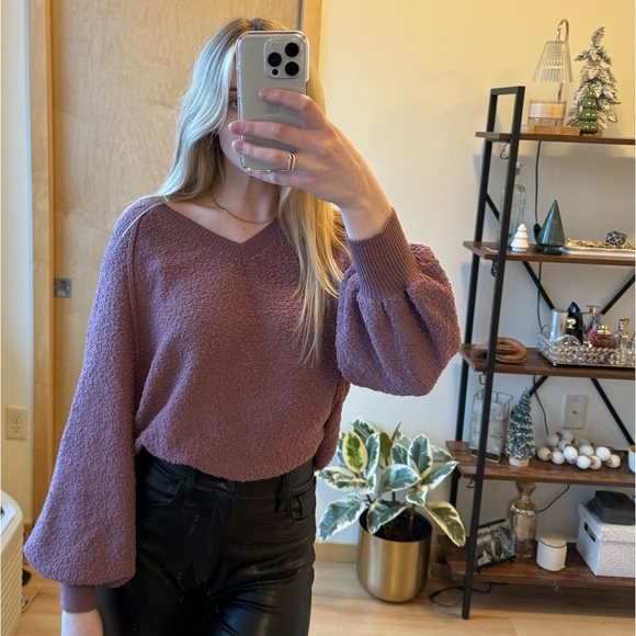 Dress Up Brand Boucle Slouchy Sweater - Picture 3 of 7